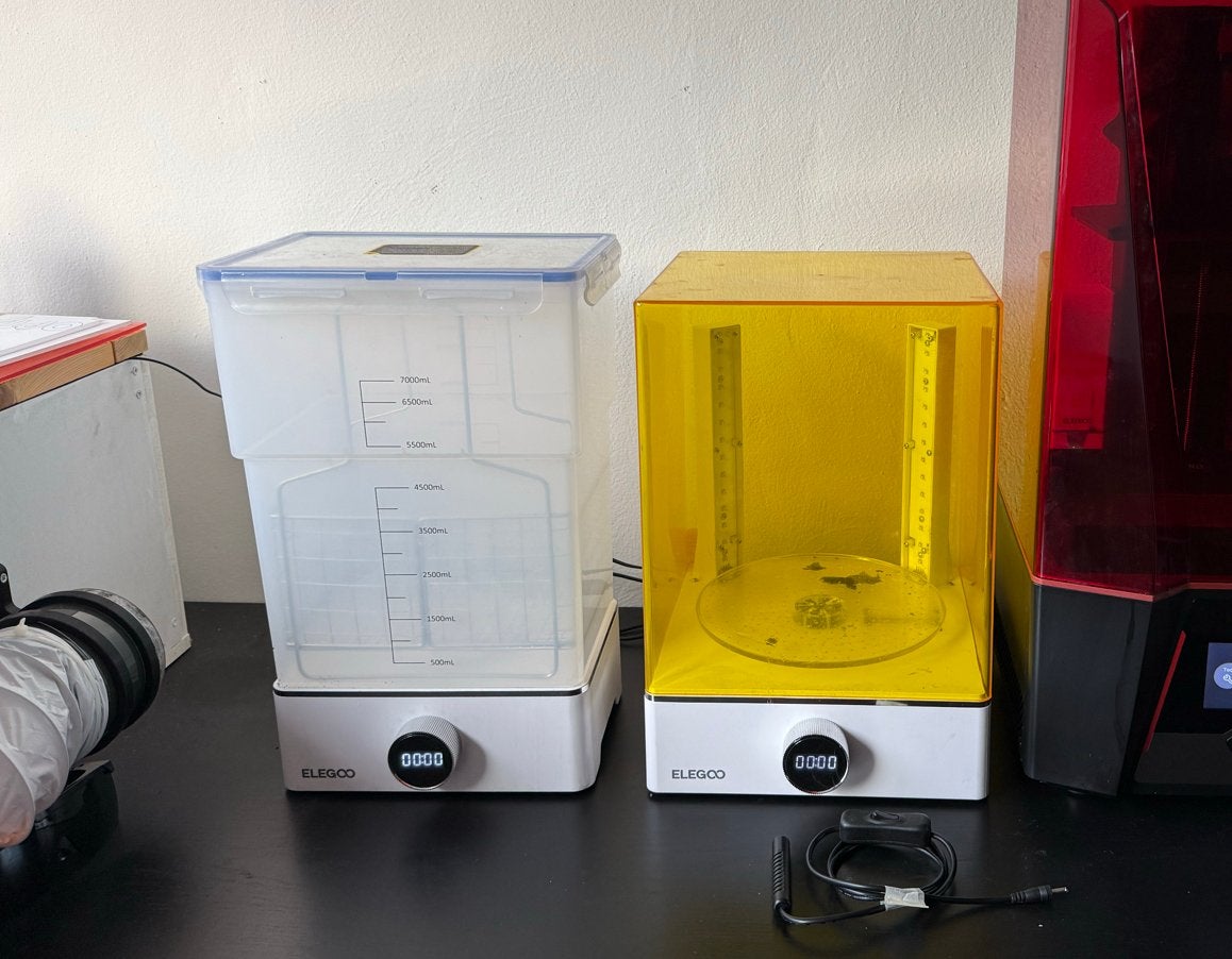Elegoo Mercury XS Bundel - Resin 3D Printer Accessoires, Computers en Software, 3D Printers, Ophalen, Gebruikt, Resin/Hars