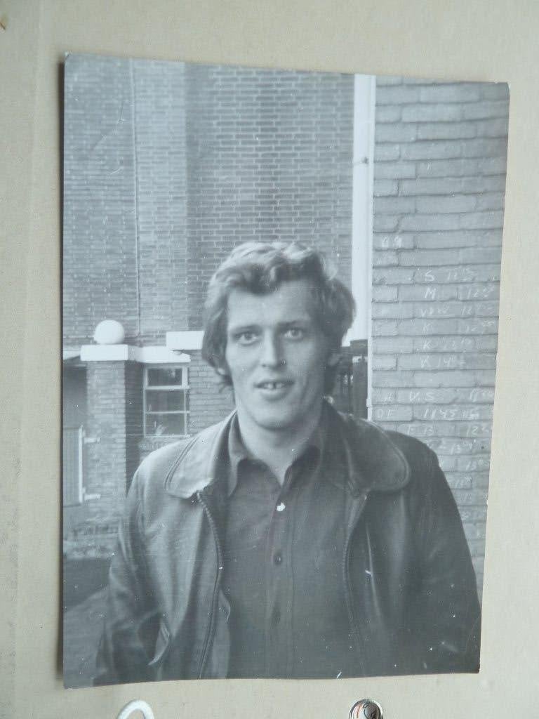 Foto   Piet.Keizer.  Ajax.   12,5 x 18 cm, Verzamelen, Ophalen of Verzenden, Zo goed als nieuw, Ajax, Overige typen