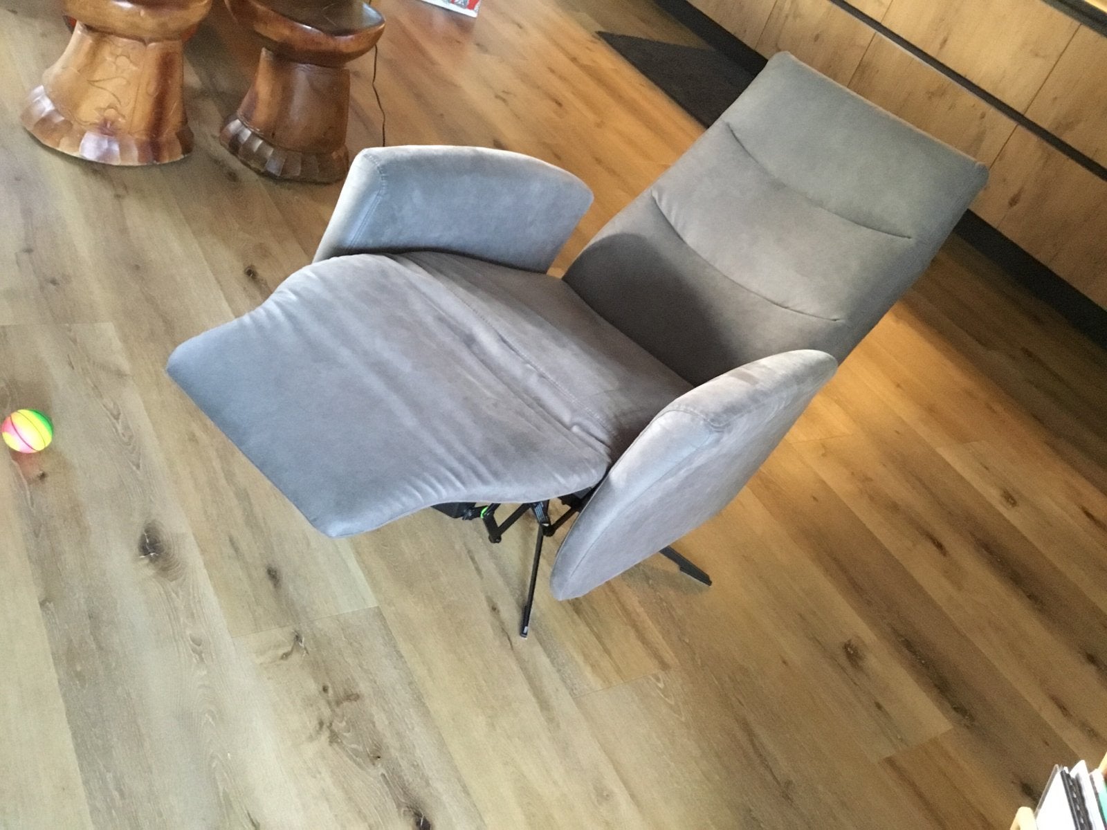 Z.g.a.n. Relaxstoel met 4 jaar garantie, Ophalen, Zo goed als nieuw, Stof, 75 tot 100 cm