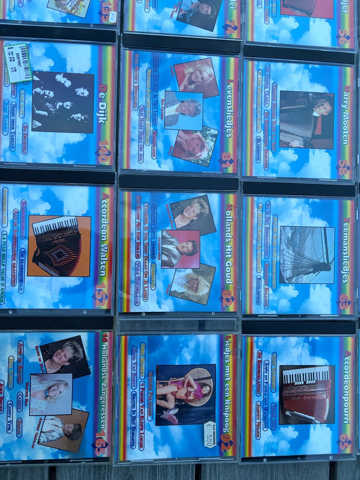 Wolkenserie Regenboog Dureco CD's - Diverse Artiesten, Ophalen of Verzenden, Gebruikt, Overige genres, Album