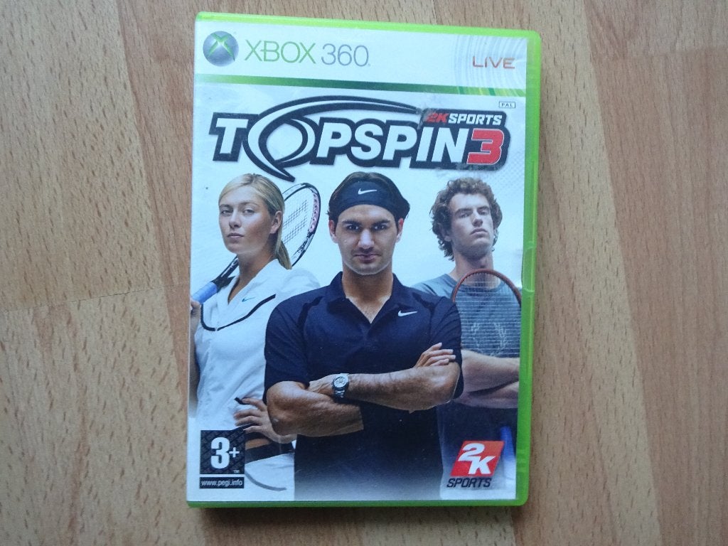 XBox 360 Topspin 3 , Xbox360 Game, Avontuur en Actie, Gebruikt, 2 spelers, Ophalen of Verzenden