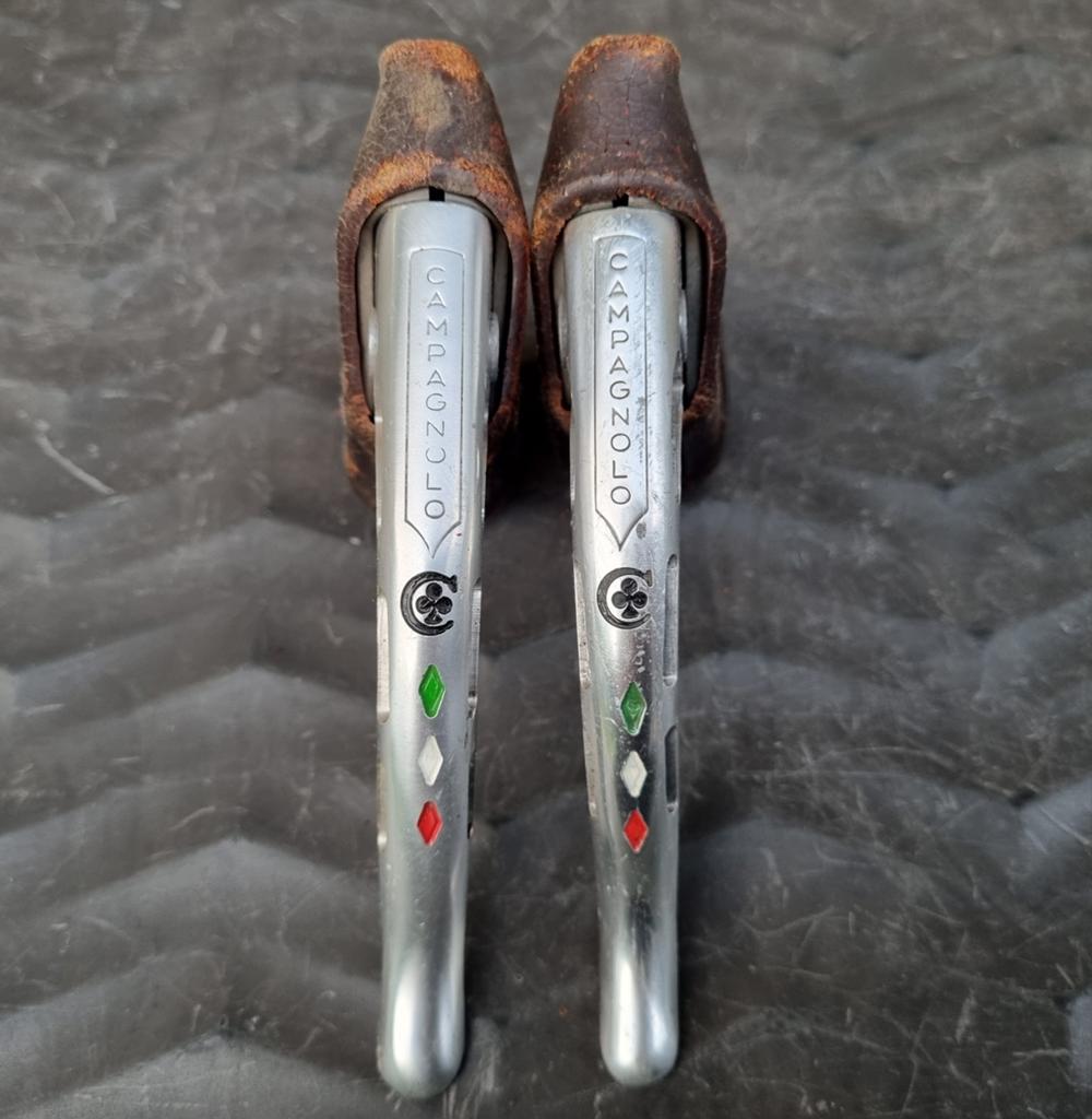 Campagnolo Super Record Remhendels - Colnago Panto, ., Overige typen, Ophalen of Verzenden, Zo goed als nieuw