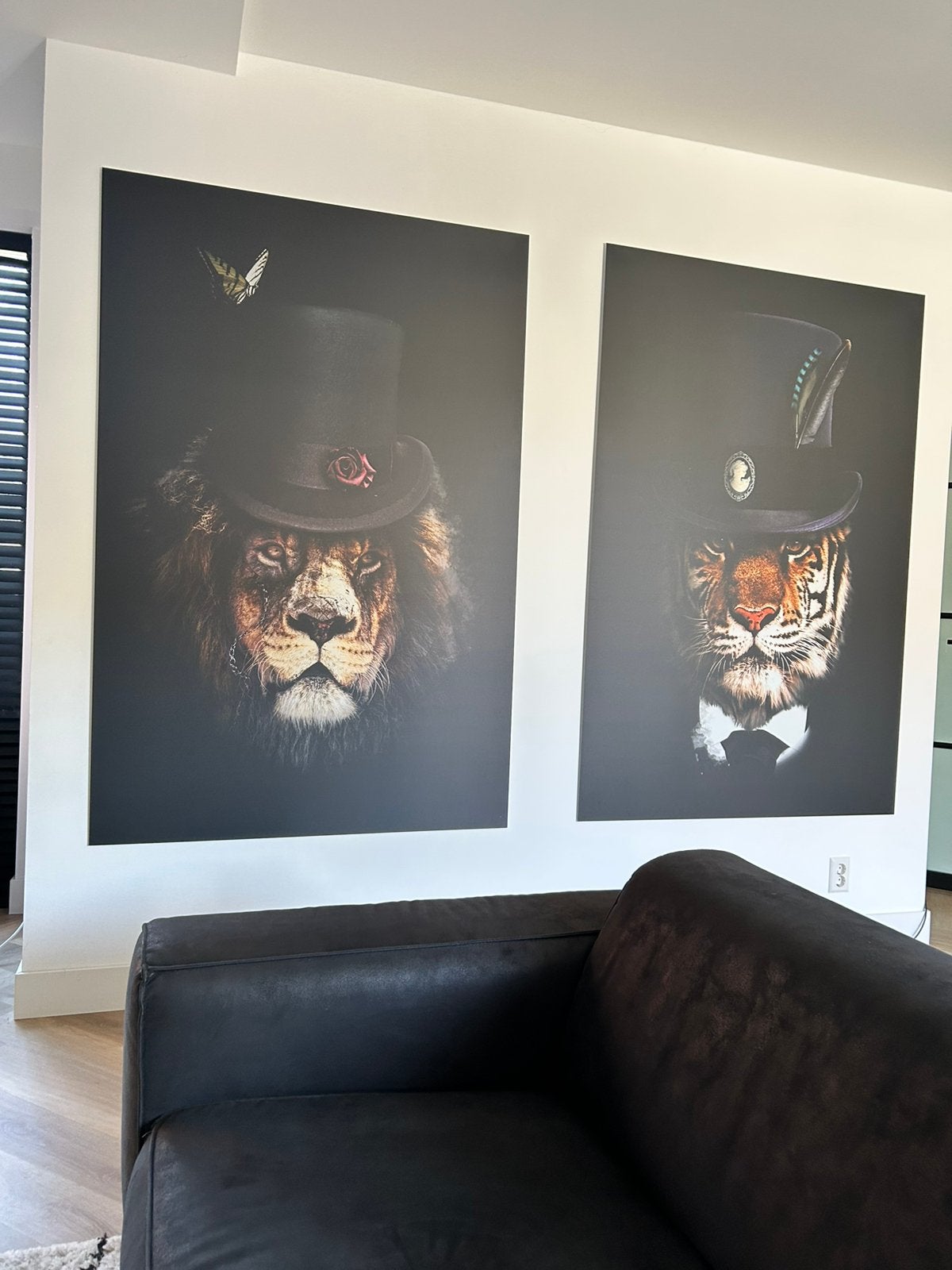 2 mooie schilderijen, Ophalen, Zo goed als nieuw, Minder dan 50 cm, Schilderij