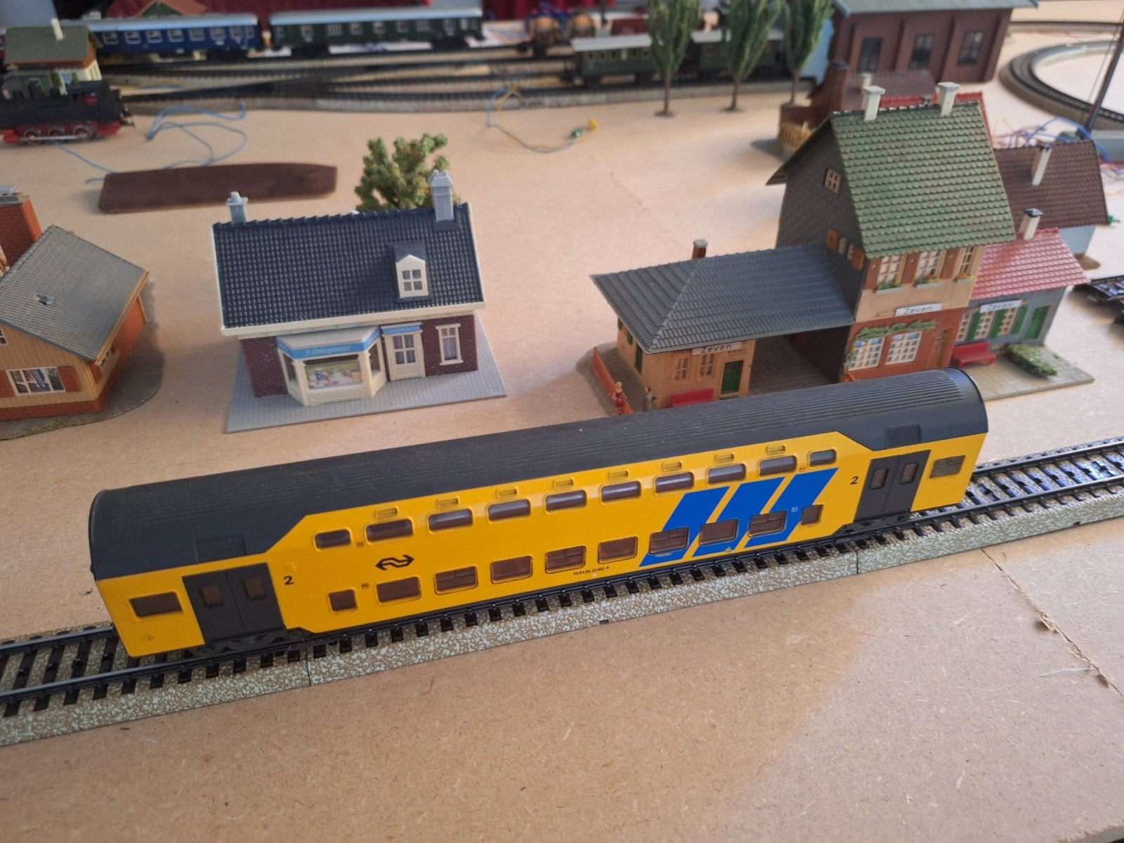 Lima DDM dubbeldekker - los rijtuig, Hobby en Vrije tijd, Modeltreinen | H0, Gebruikt, Gelijkstroom, Wagon, Ophalen of Verzenden
