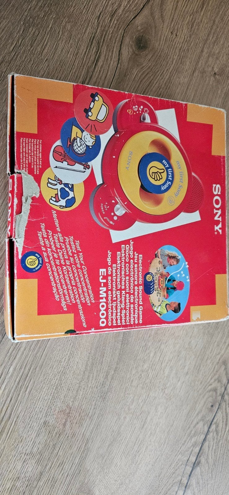 My First Sony EJ-M1000 Elektronisch Geluidsspel, Ophalen of Verzenden, Gebruikt, Overige typen, Met geluid