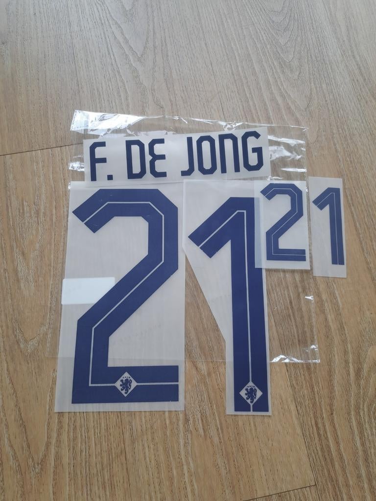 Frenkie de Jong nameset, Verzamelen, Ophalen of Verzenden, Nieuw, Buitenlandse clubs, Overige typen