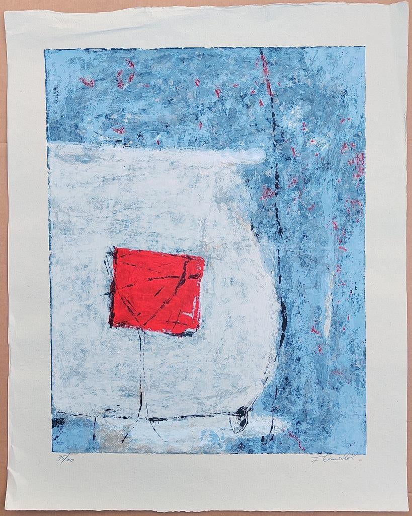 Abstract 95/120 - Kunstenaar: Frank Ermschel, Ophalen of Verzenden