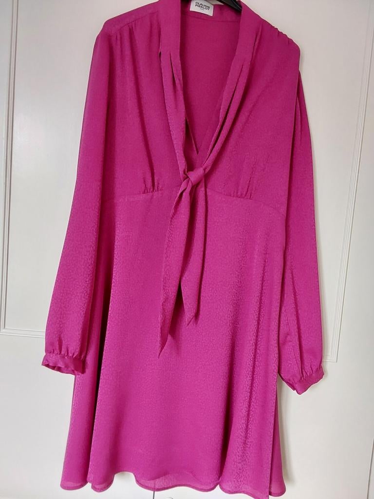 CLAUDIE PIERLOT MINI A- LINE JURKJE, Kleding | Dames, Maat 38/40 (M), Ophalen of Verzenden, Zo goed als nieuw, Roze