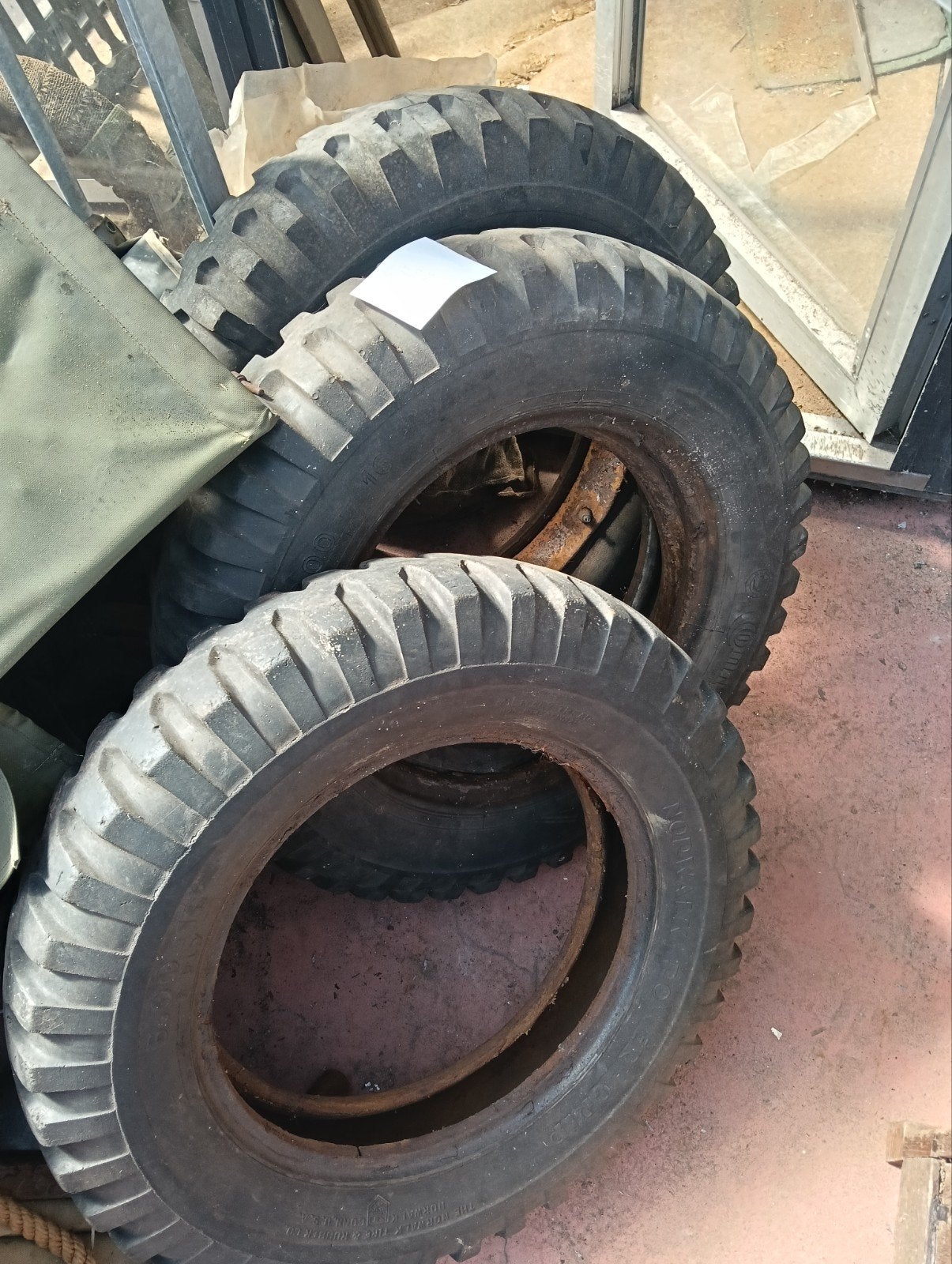 Willy's jeep banden, Ophalen, Amerika