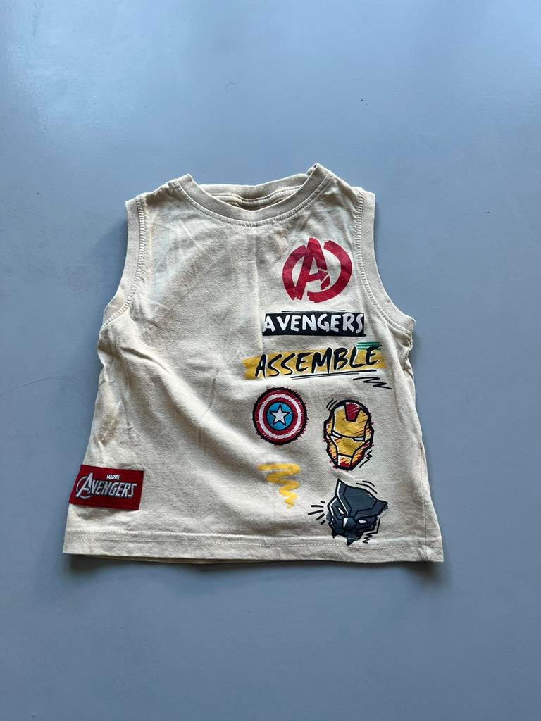 Marvel singlet maat 92 (Zeeman), Ophalen of Verzenden, Zo goed als nieuw, Jongen, Overige typen