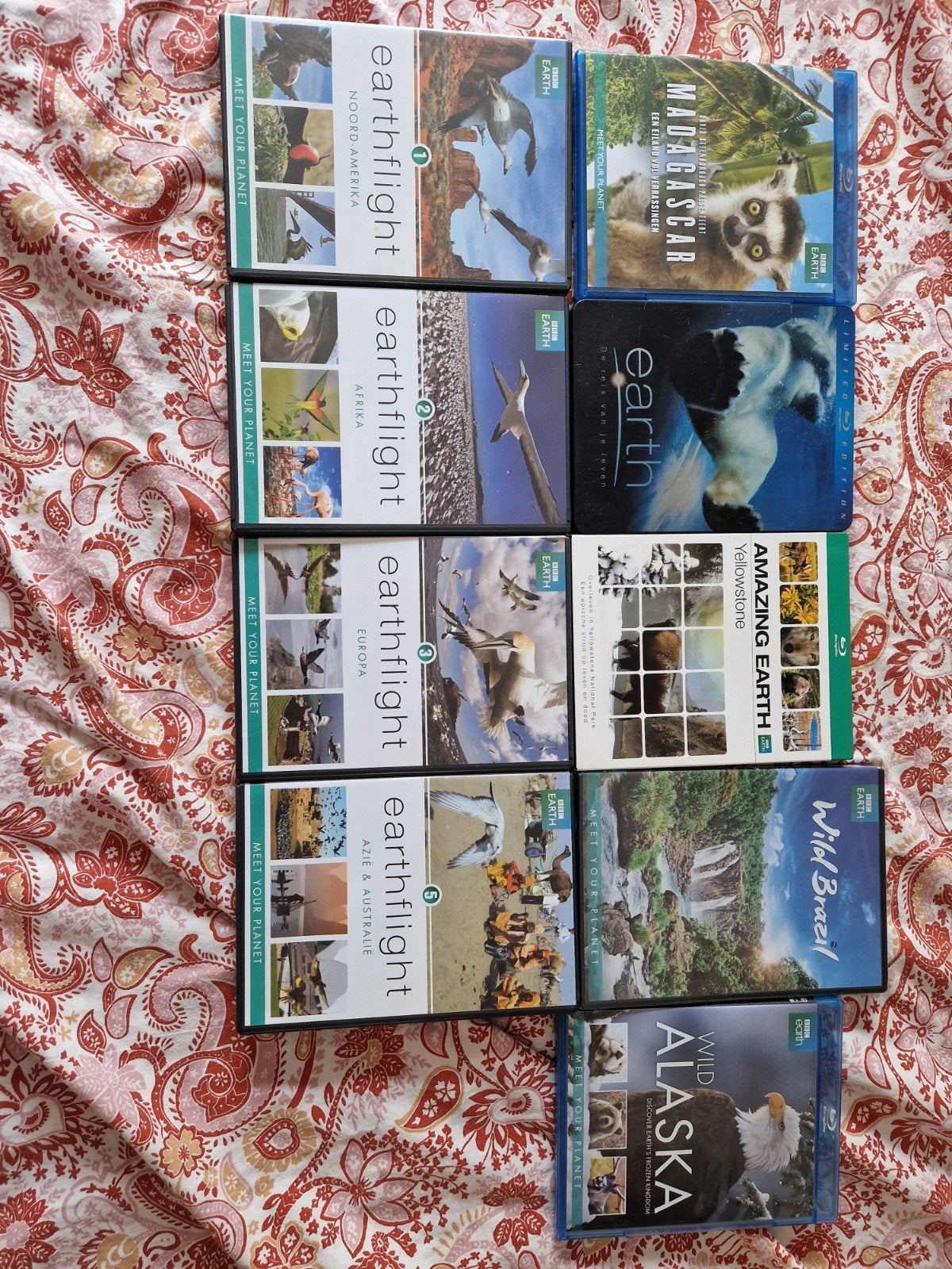 Earthflight & Amazing Earth Blu-ray/DVD Collectie, Cd's en Dvd's, Engels, Alle leeftijden, Ophalen of Verzenden, Zo goed als nieuw