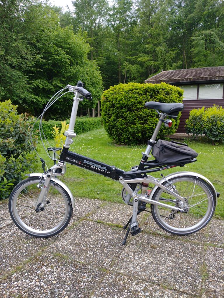Koga Miyata Founder S vouwfiets, Fietsen en Brommers, Fietsen | Vouwfietsen, Gebruikt, 20 inch of meer, Versnellingen, Ophalen of Verzenden