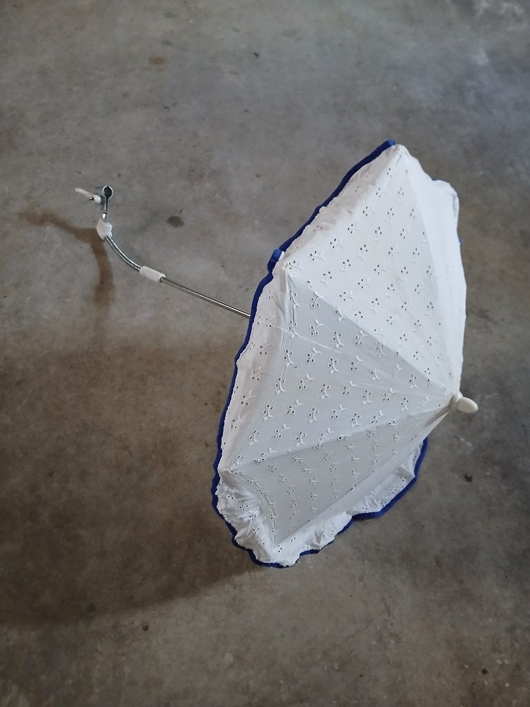 parasol voor kinder(wandel) wagen, Tuin en Terras, Parasols, Verzenden, Gebruikt, Minder dan 1 meter, Overige typen