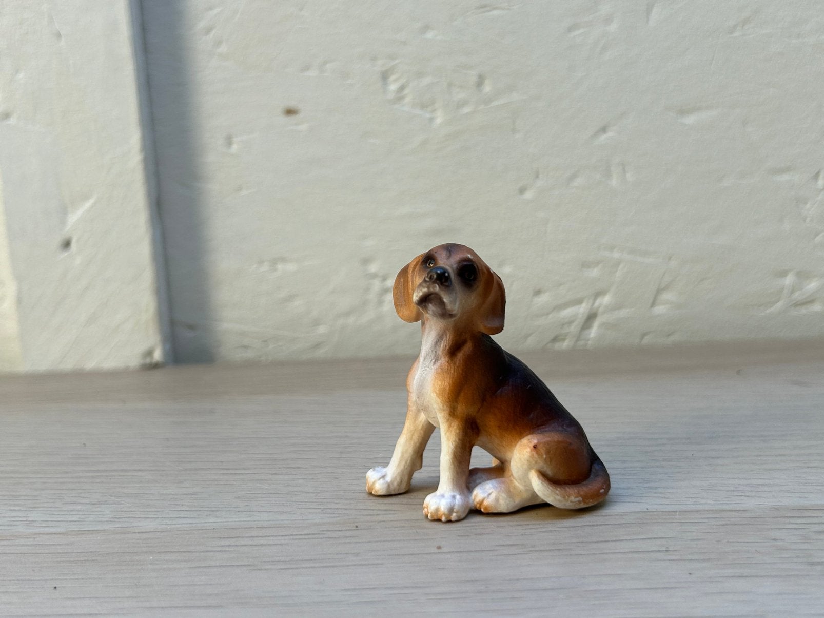 Schleich beagle, Ophalen of Verzenden, Zo goed als nieuw, Paard, Beeldje of Figuurtje