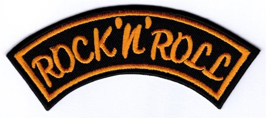 Rock\'N\'Roll patch embleem #1, Verzenden, Nieuw, Kleding
