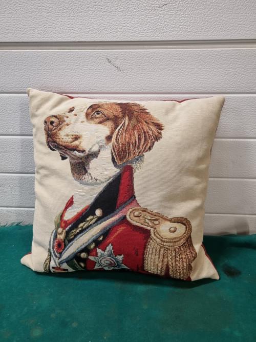 sierkussen spaniel admiraal met rits, Ophalen of Verzenden, 'T Olde Gre-j, Info@toldegrej.nl, Endepoelstraat 20f Didam