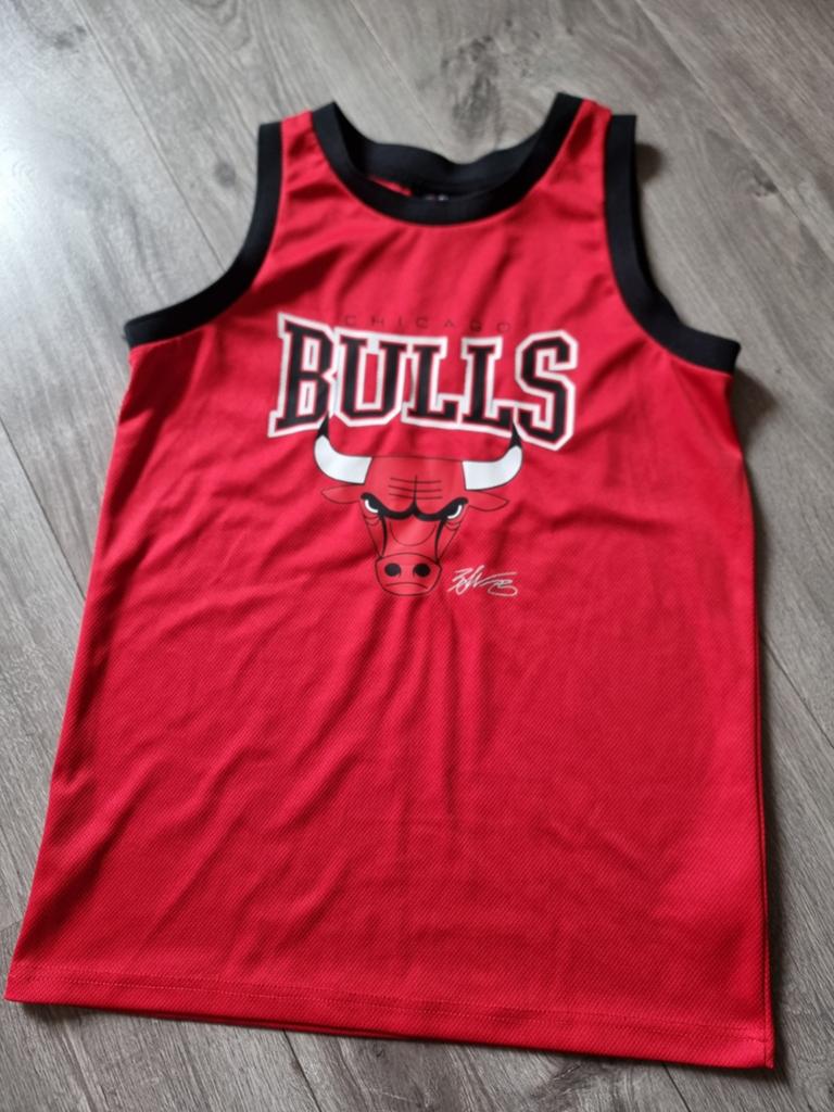 Rood shirt Chicago Bulls NBA, maat 152 (MB2), Ophalen of Verzenden, Zo goed als nieuw, Jongen of Meisje, Shirt of Longsleeve