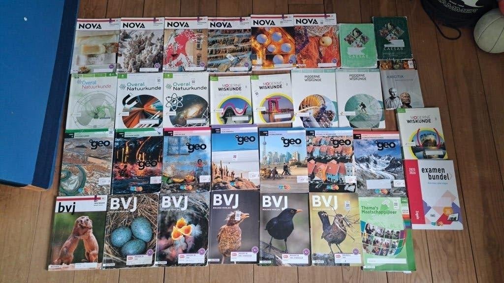 schoolboeken groot pakket VWO/Gymnasium Bèta & Natuurprofiel, Boeken, Gelezen, VWO, Biologie, Diverse auteurs