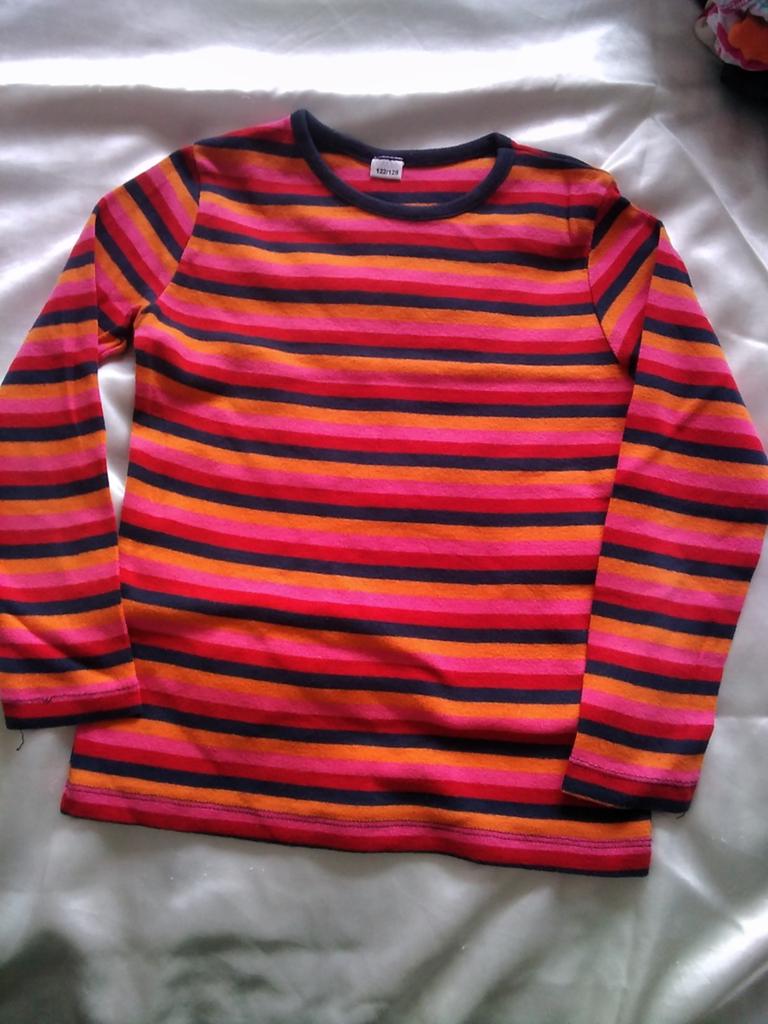 Gestreepte longsleeve maat 122, Jongen of Meisje, Ophalen of Verzenden, Zo goed als nieuw, Shirt of Longsleeve
