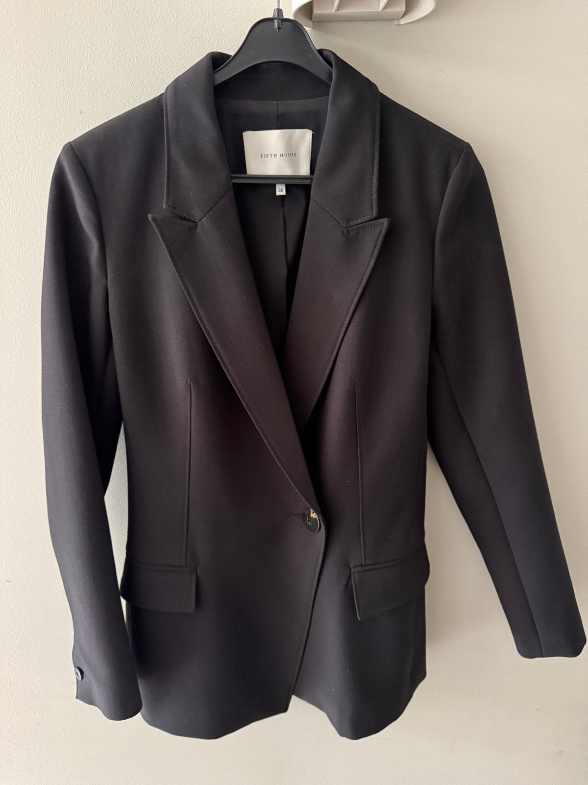Fifth House Zwarte Blazer - Maat S/36/8, Zwart, Ophalen of Verzenden, Zo goed als nieuw, Jasje