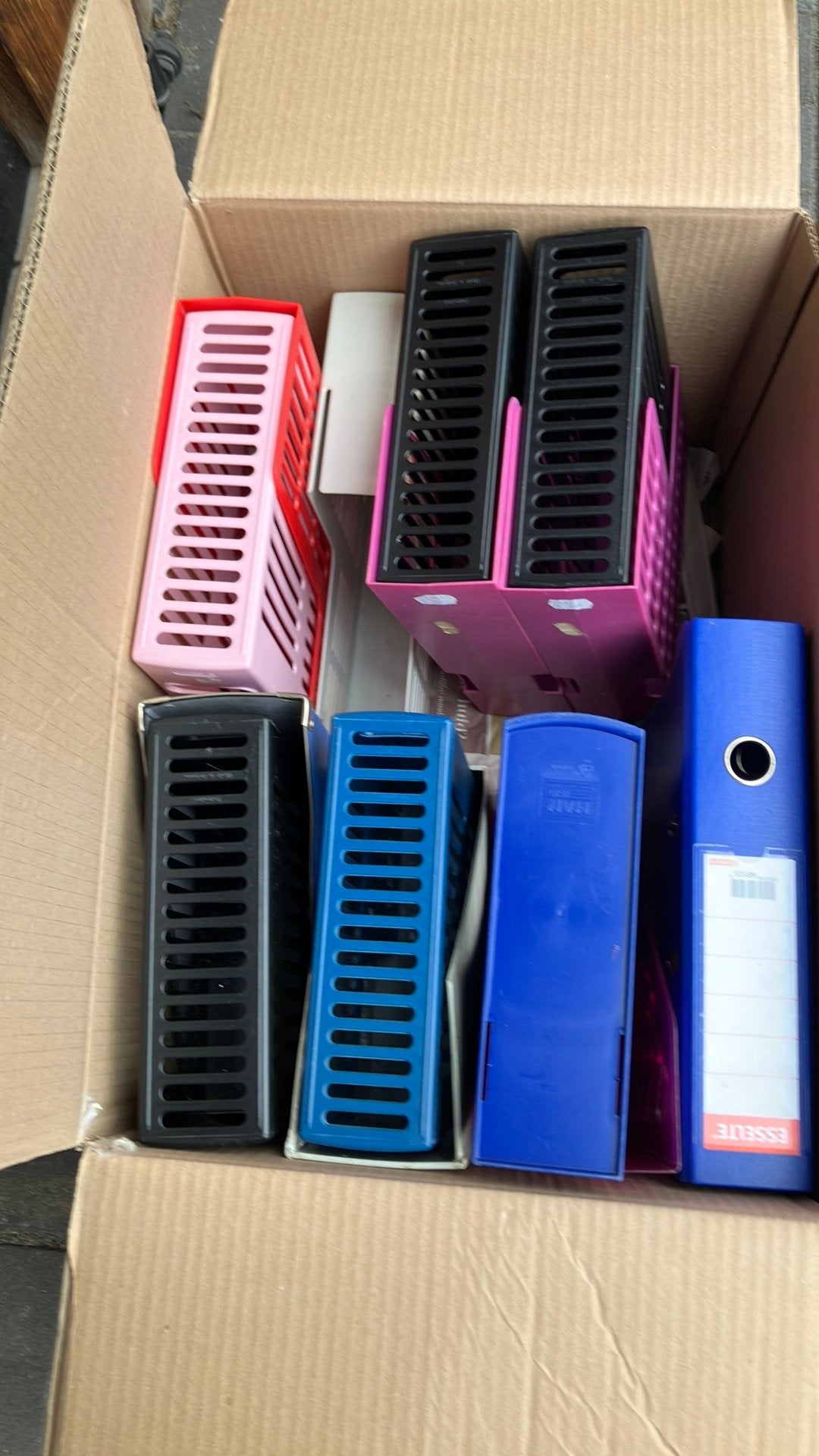 Gratis tijdschriftencassettes en ordners, Diversen, Ophalen, Gebruikt
