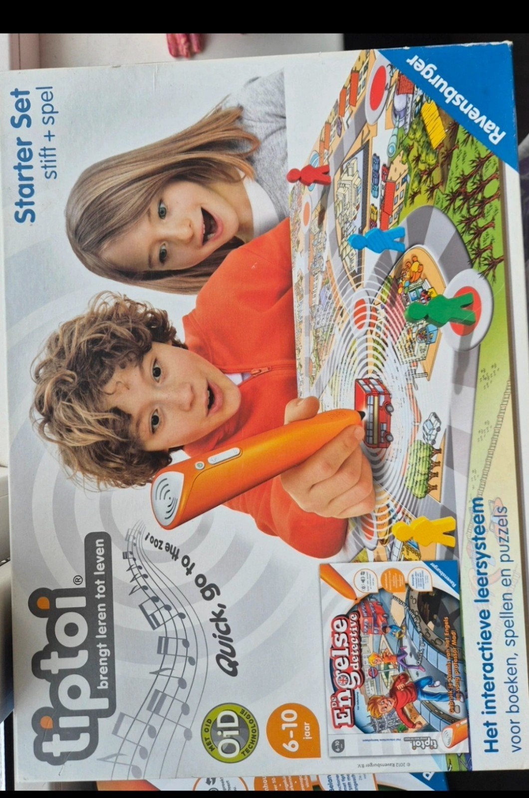Tiptoi Starter Set + 2 extra boeken - Helemaal nieuw!, Ophalen, Nieuw, Puzzelen, Met geluid