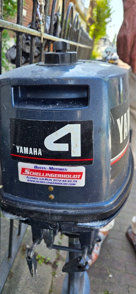 Yamaha 4pk 2takt, Watersport en Boten, Buiten- en Binnenboordmotoren, Ophalen, Gebruikt, Minder dan 5 pk, Buitenboordmotor