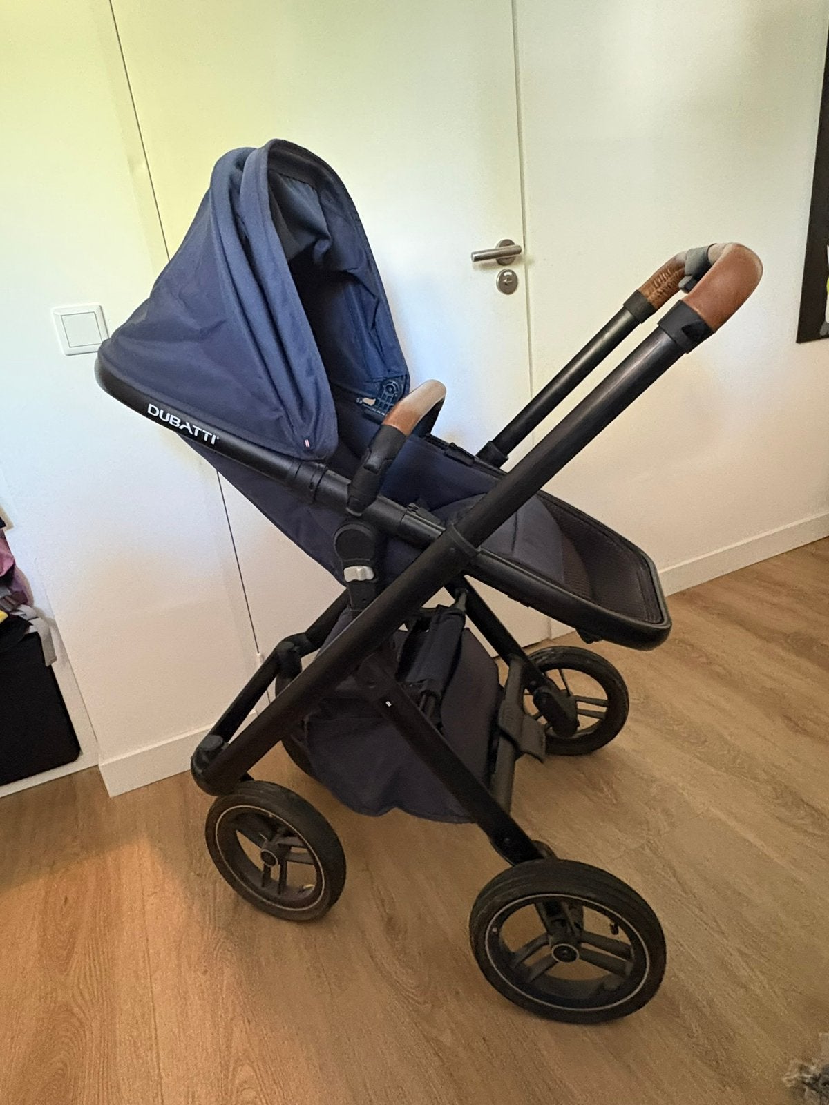 Dubatti kinderwagen Navy, Ophalen, Gebruikt, Overige merken
