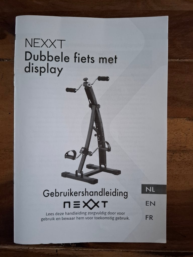 NEXXT Hometrainer fiets met display, Sport en Fitness, Ophalen, Zo goed als nieuw, Benen, Overige typen