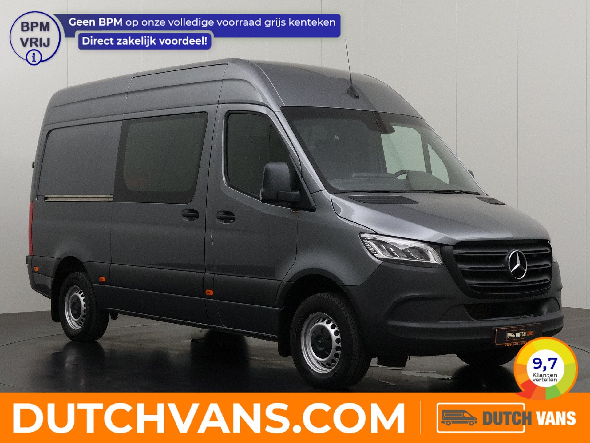 Mercedes-Benz Sprinter 317CDI Automaat L2H2 | Led | Werkplaa, Automaat, Gebruikt, Euro 6, 2000 kg