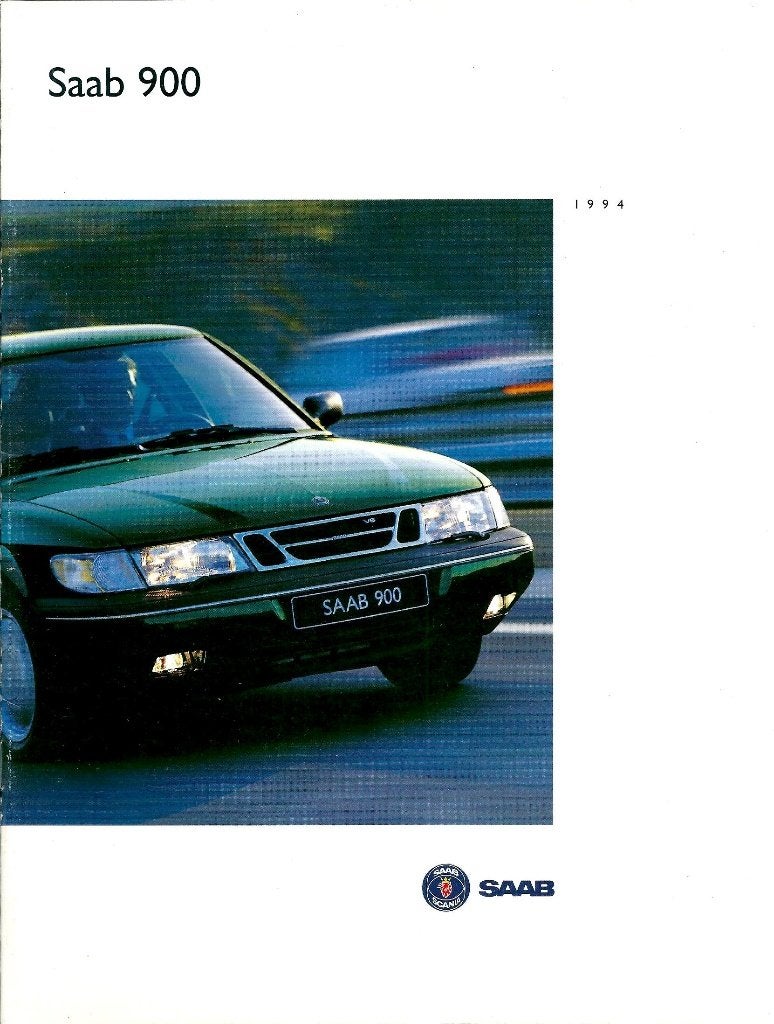 Brochure Saab 900 1994, Ophalen of Verzenden, Gelezen, Overige merken