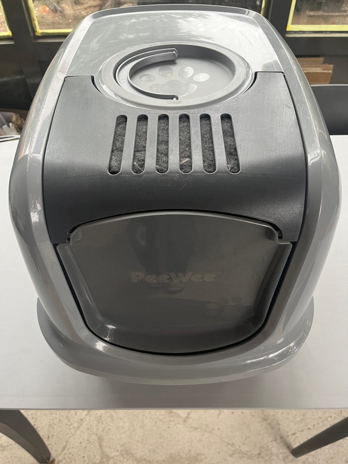 Peewee kattenbak xxl, Ophalen, Gebruikt