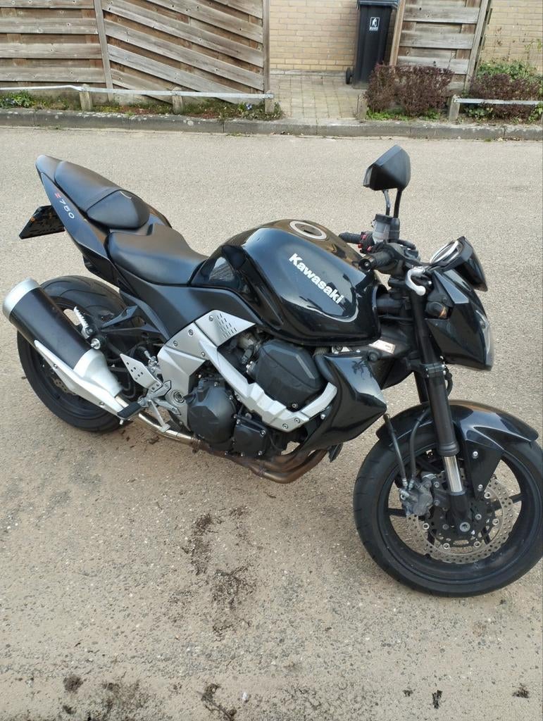 Kawasaki Z750 zwart, Motoren, Particulier, Naked bike