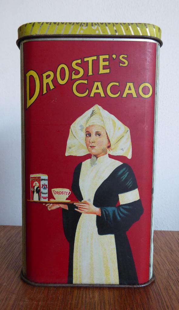 Droste's cacao Haarlem Holland blikje, Ophalen of Verzenden, Gebruikt, Overige, Droste