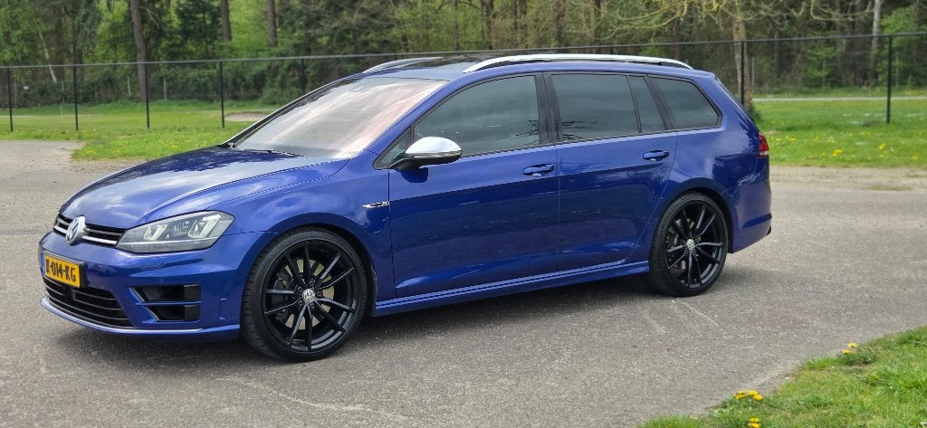 VW Golf R Variant 2.0 TSI 4Motion DSG 2016 VOL OPTIES!!, Auto's, Automaat, 4 cilinders, 1984 cc, Blauw