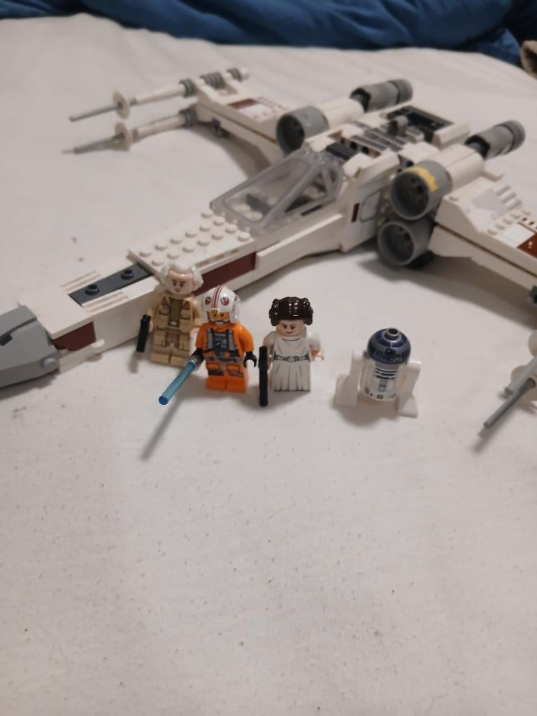 Lego Star Wars 75301 x-wing, Ophalen of Verzenden, Gebruikt, Actiefiguurtje