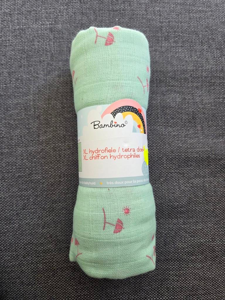 Nieuw Bambino Hydrofiel Doek XL 120x120 cm, Ophalen of Verzenden, Nieuw
