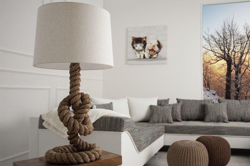 Design tafellamp NIEUW in doos, Beige, Nieuw, 80 cm, Design