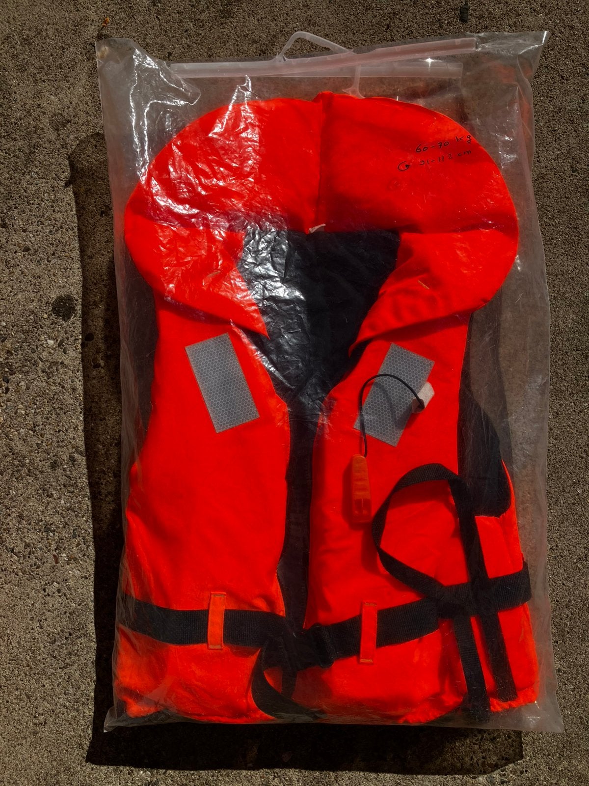 Zwemvest (60-70 kg), Watersport en Boten, Watersportkleding, Ophalen of Verzenden, Zo goed als nieuw, Dame of Heer, Reddingsvest of Zwemvest