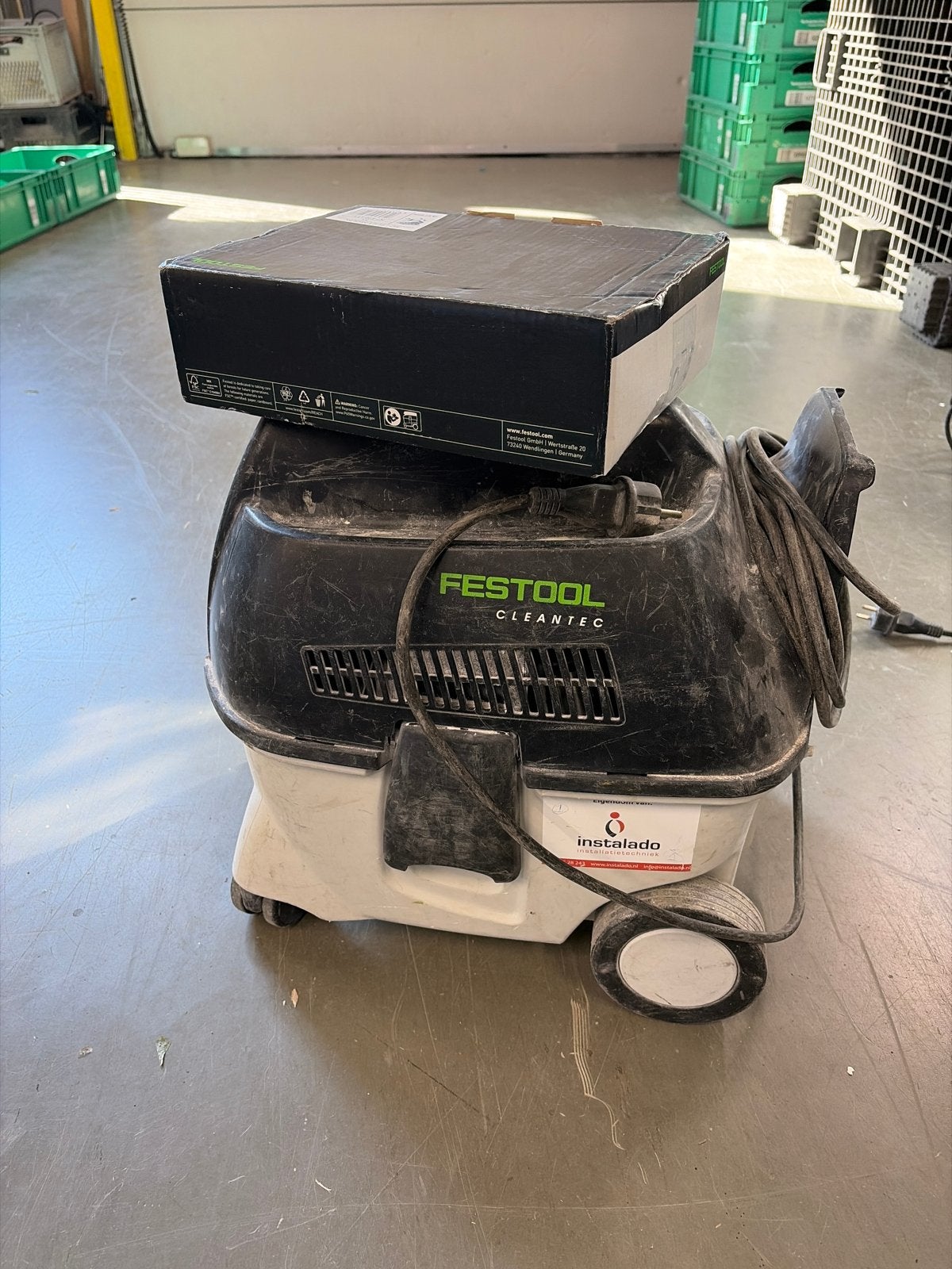 Festool Cleantec stofzuiger met zakken, Ophalen, Overige merken, Gebruikt, Industriële stofzuiger