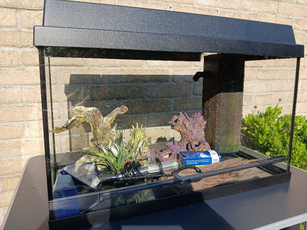 Mooi schoon en leeg aquarium ca. 60L, Ophalen, Gebruikt, Leeg aquarium, Juwel