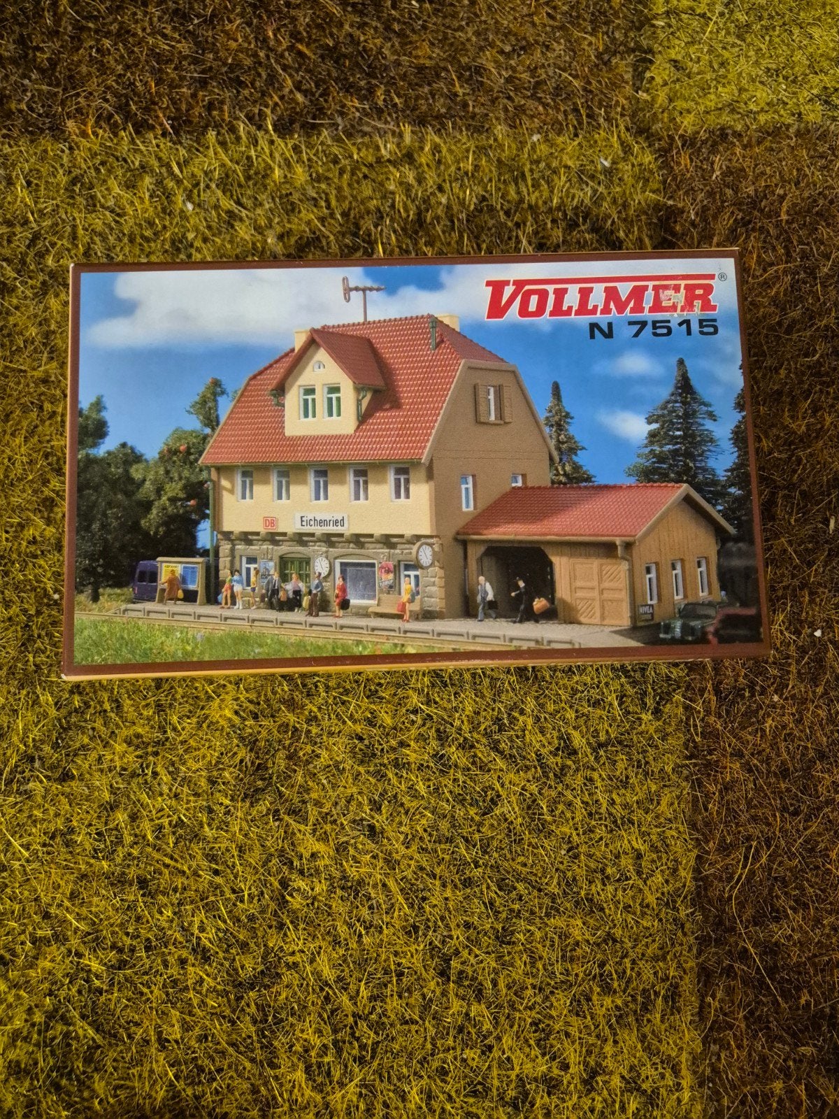 Vollmer 7515 station Eichenried N-spoor, Ophalen of Verzenden, Nieuw, Brug, Tunnel of Gebouw, Overige merken
