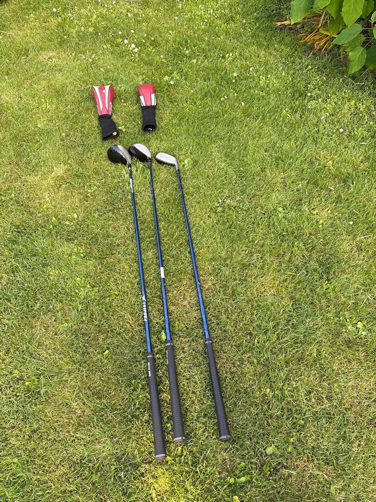 Linkshandige Nike ViiPro Woods & Hybrid Project X 5.5 + Cove, Sport en Fitness, Ophalen, Gebruikt, Set, Overige merken