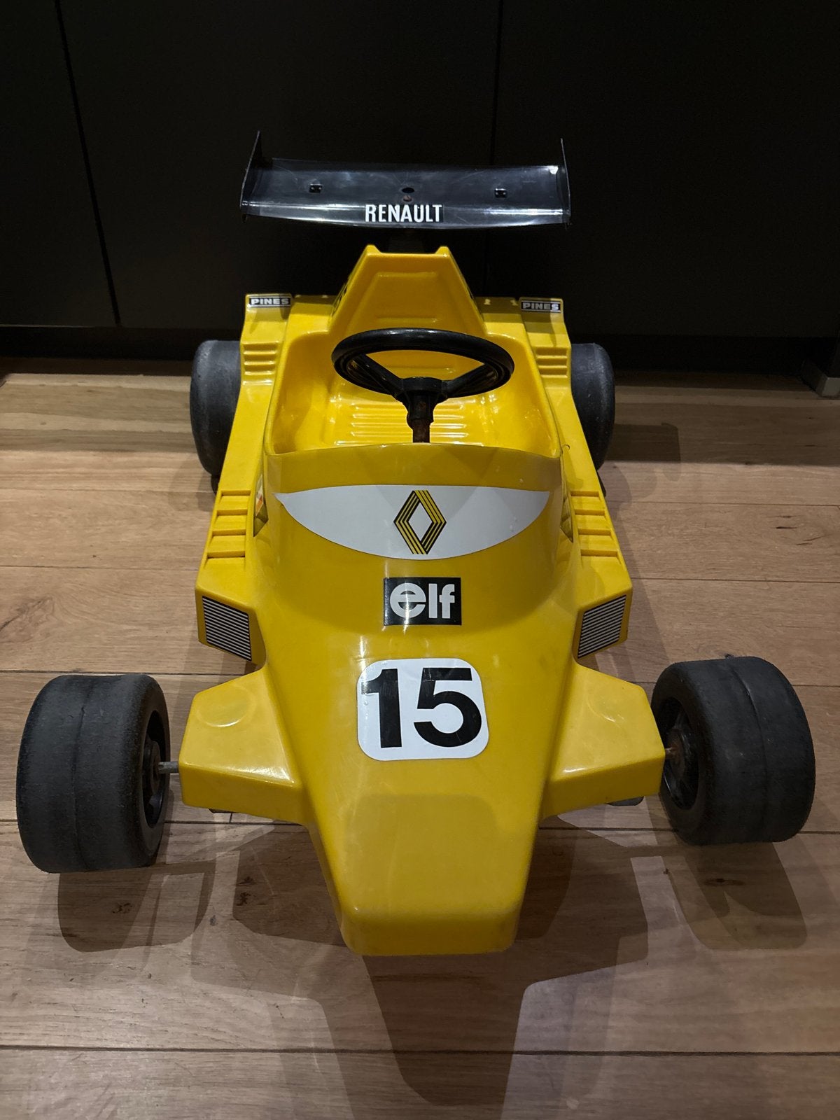 Vintage F1 Renault Elf Trapauto 1983, Ophalen, Gebruikt, Trapvoertuig