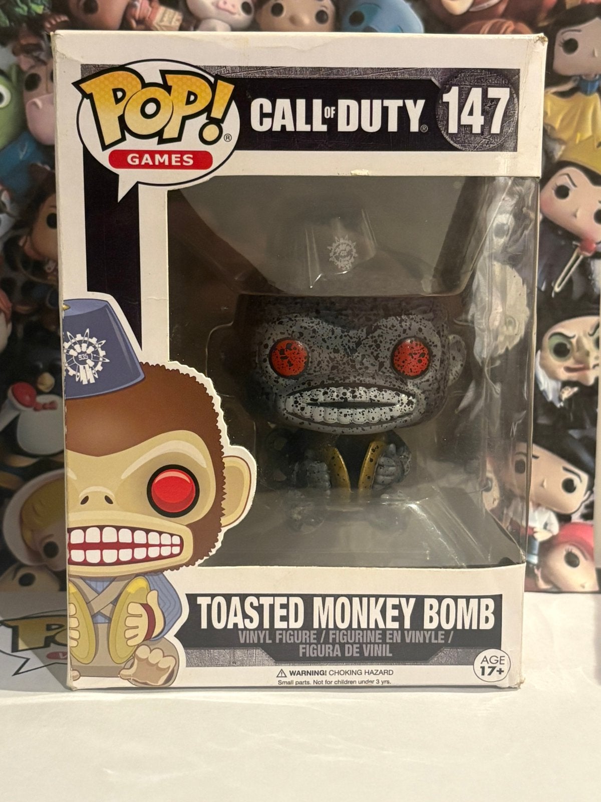 Funko pop Toasted Monkey Bomb 147 call of duty games, Ophalen of Verzenden, Zo goed als nieuw