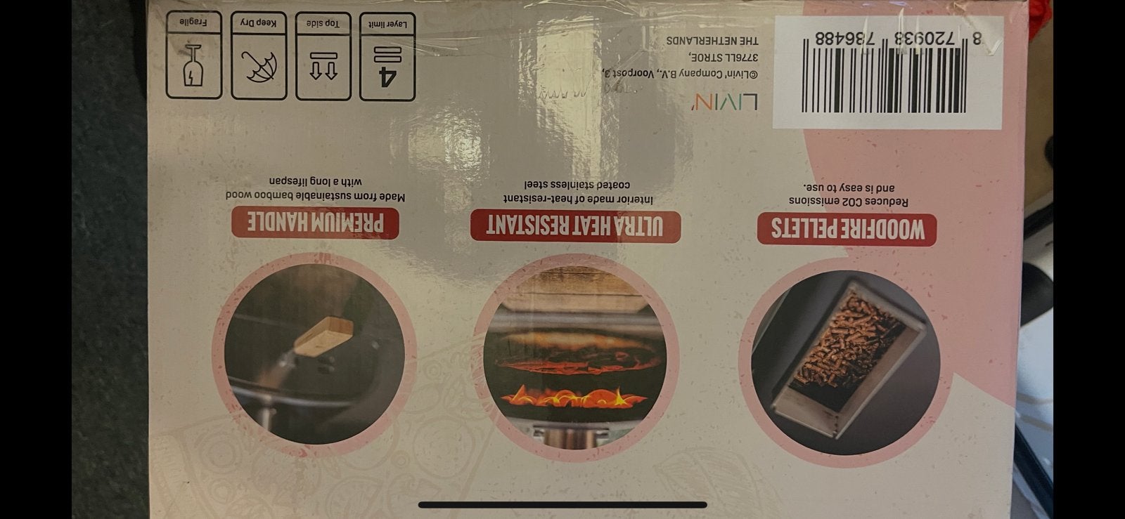 livin pizza oven, Ophalen of Verzenden, Nieuw