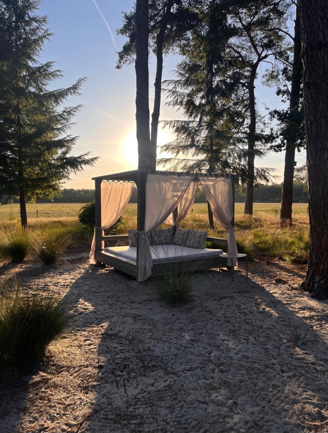Douglas/steigerhout tuin lounge bed strand bed cabana, Ophalen of Verzenden