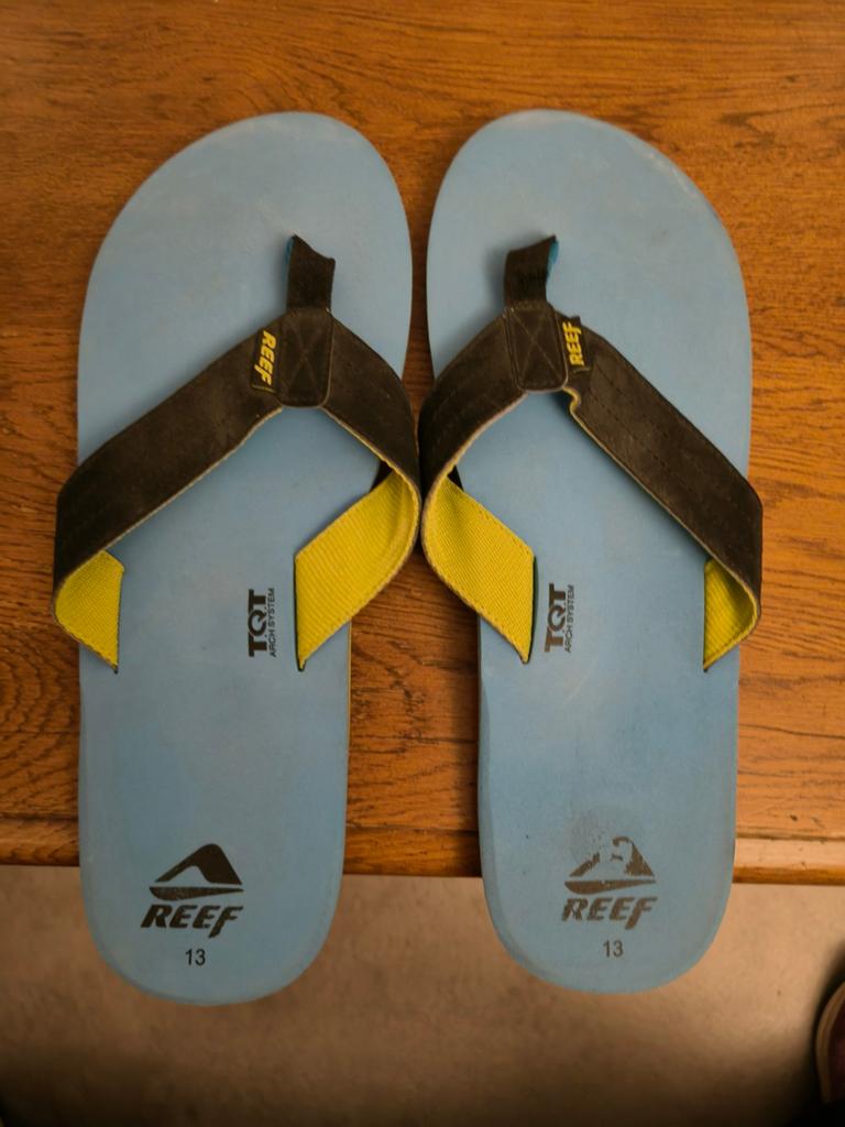 Slippers heren van REEF, maat 46, ongedragen, Ophalen of Verzenden, Overige maten