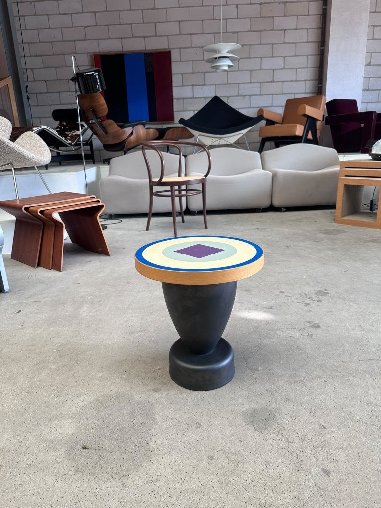 Zanotta Lipari Salontafel, Sottsass, Ophalen, Vintage, Gebruikt, Meerkleurig