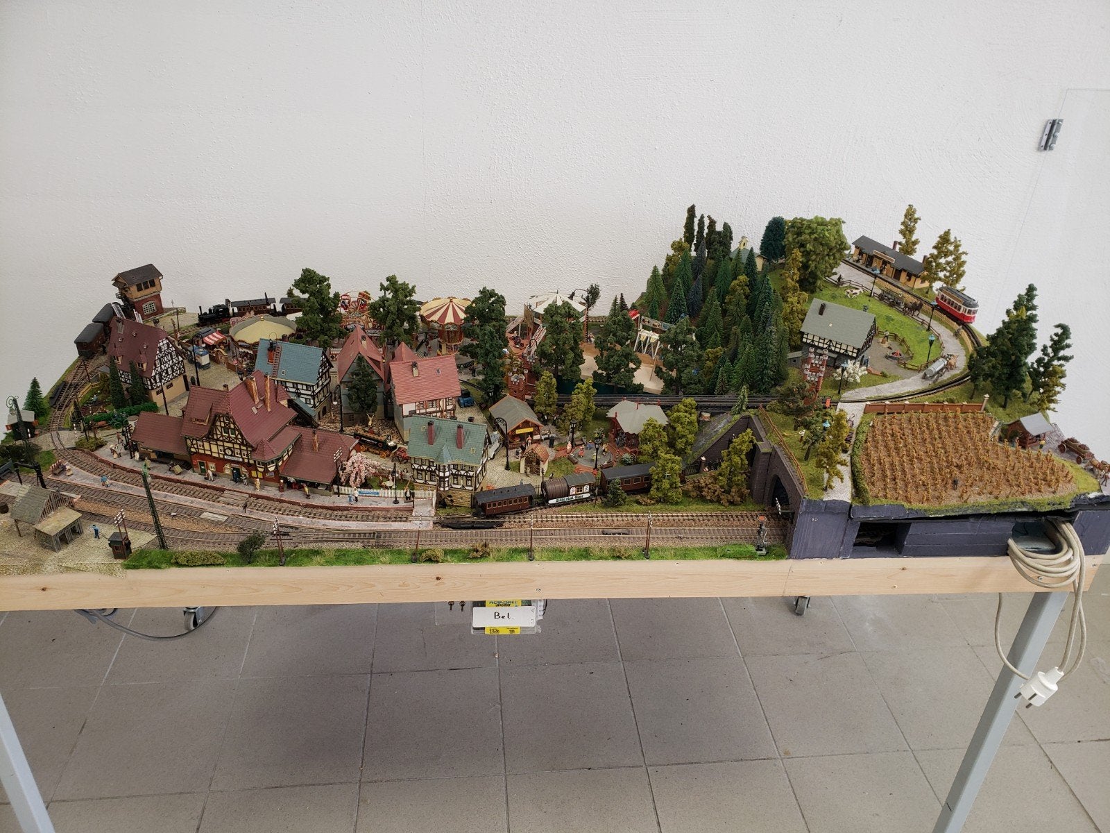 Treinbaan, Ophalen, 1:50 of kleiner